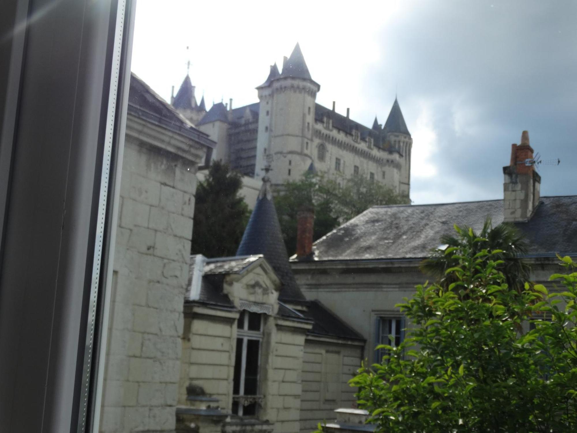 Vue Sur Chateau Et Loire Saumur Exterior foto